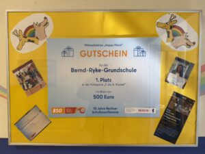 1. Platz beim Berliner „Happy Place“-Wettbewerb